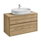Столешница Aquaton Либерти 75 см 1A281003LYC70  дуб эльвезия