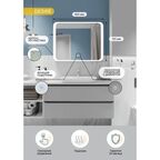 Зеркало для ванной Desire с LED-подсветкой сенсорное с подогревом 90x70 см