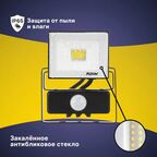 Прожектор светодиодный Ritter Profi 53420 8 20 Вт 2000 Лм 180-240 В с датчиком движения холодный белый свет 6500К IP65 черный