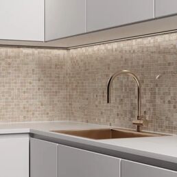 Мозаика стеклянная Artens Fsn 30x30 см цвет бежевый