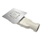 Душевой поддон из литьевого мрамора BelBagno Uno 170x70 TRAY-MR-UNO-AH-170/70-35-W-CR с сифоном, белый
