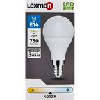 Лампа светодиодная Lexman E14 175-250 В 7.5 Вт груша 750 лм нейтральный белый цвет света