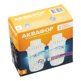 Комплект картриджей для фильтр-кувшина Аквафор В6 (2 шт.)
