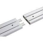 Карниз двухрядный Inspire 440 см пластик цвет белый