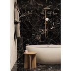 Глазурованный керамогранит Arcadia Ceramica Torino Black High Gloss 60x120 см 1.44 м² глянцевый цвет черный