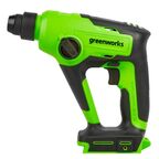 Перфоратор аккумуляторный Greenworks GD24SDS1K2, 24V c 1хАКБ 2Ач и ЗУ 2А (3803107UA)