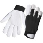 Перчатки кожаные с утепленной флисовой подкладкой Jeta Safety JLE305 Winter Mechanic, размер 9/L