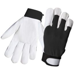Перчатки кожаные с утепленной флисовой подкладкой Jeta Safety JLE305 Winter Mechanic, размер 9/L