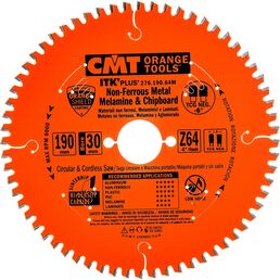 Пильный диск по алюминию CMT NEG -6 276.190.64M