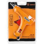 Пистолет клеевой Deko GG-30, 30 Вт, для стержней 7 мм, комплект 12 шт.
