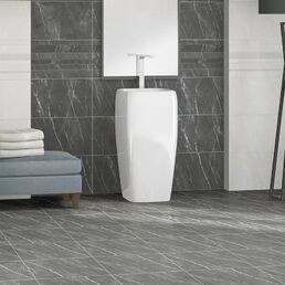 Плитка напольная Azori Hygge Grey 42x42 см 1.23 м² цвет серый