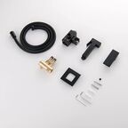 Гигиенический душ со смесителем BOCH MANN Resia b BM10413 черный