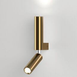 Настенный светильник для чтения Eurosvet Pitch 40020/1 LED латунь