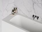 Ванна из искусственного камня Salini  Orlanda Axis Kit 170x75 103323M S-Stone белая матовая