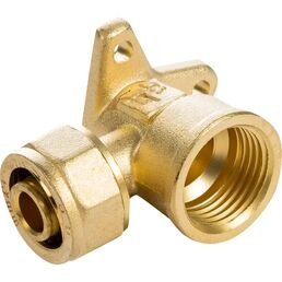 Водорозетка Aquabeam 1/2"x16 мм ВР латунь ABO.354.Y.001604