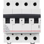 Автоматический выключатель Legrand RX3 4P C25 А 4.5 кА
