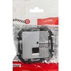 Розетка компьютерная RJ45 категория 5e UTP - Lexman Lilian - алюминий