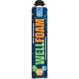 Всесезонная профессиональная пена монтажная WELLFOAM PRO70 PREMIUM WFAS70PP