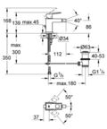 Смеситель для биде Grohe Eurocube 23138000