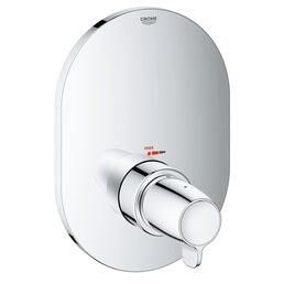 Внешняя панель центарльного термостата GROHE Grohtherm Special, хром