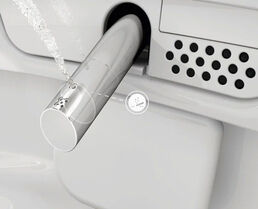 Интеллектуальный приставной унитаз с функцией биде Vitra V-CARE Prime 7232B403-6217 белый, с крышкой микролифт