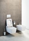 Подвесной унитаз Vitra Metropole 7672B003-1686 с ёмкостью для чистящей жидкости, без сиденья