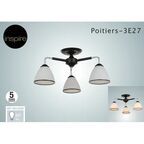 Люстра потолочная Inspire Poitiers 3 лампы, 9 м²