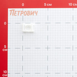 Площадка для крепления стяжек Rexant 22х16 мм белая (100 шт.) (07-2102)