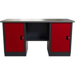 Слесарный двухтумбовый верстак IRONMEBEL worky wk-0/wk-0 M-IM00183K