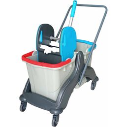 Двухведерная тележка для уборки Uctem-Plas 29274
