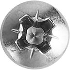 Саморезы универсальные полусферические острые нержавеющая сталь 4x30 20 шт.