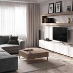 Керамогранит Estima Brigantina BG00 14.6x60 см 1.31 м² неполированный цвет бежевый