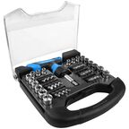 Отвертка с набором бит Vertextools 0033-44, 44 предмета