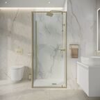 Душевой уголок Niagara Nova 90x100 NG-45-9ASG-A100SG-34 стекло прозрачное, профиль золото брашированное