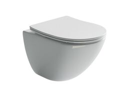 Унитаз подвесной Ceramica Nova Mono CN1905 с сиденьем микролифт, белый