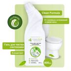 Гель для чистки сантехники Clean Home 800мл + Средство для ванн и душевых кабин Clean Home 500мл