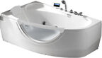 Ванна акриловая Gemy 161x96 G9046 K L белая