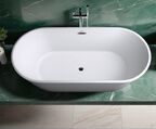 Ванна акриловая Ceruttispa d'ISEO 170x75 CT10509 отдельностоящая, белая
