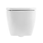 Подвесной унитаз BelBagno Alpina BB10100CHR/SC безободковый, с крышкой микролифт, белый