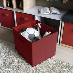Короб Spaceo KUB 31x31x31 см 29.7 л полипропилен цвет красный