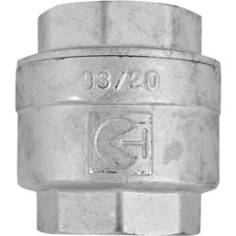 Клапан обратный Valtec 1 1/2", никелированная латунь VT.161.N.08