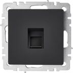Компьютерная розетка встраиваемая IEK Brite РК10-БрГ RJ45 UTP cat 5e цвет графит