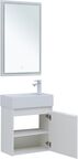 Комплект мебели Aquanet Nova Lite 50 см подвесной (тумба с раковиной и зеркалом)