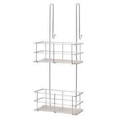 Полка для душевой кабины Swensa Caddy SWR-1006 двухъярусная металл цвет хром