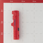Стриппер сечение  4-13 кв.мм Knipex ручной для снятия изоляции с плоского кабеля (KN-1664125SB)