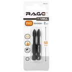 Бита ударная магнитная Rage 554125 PH2x50 мм, 2 шт.