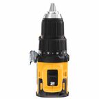 Аккумуляторная дрель-шуруповерт DEWALT DCD708L2T, 18 В, 1650 об/мин, с 2 АКБ 3 Ач и ЗУ, в кейсе TSTAK (DCD708L2T-QW)