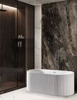 Ванна акриловая Ceruttispa Ceza's 170x75 CT9330 отдельностоящая, белая