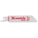 Пильное полотно для сабельной пилы matrix 782008, 75 мм, 2 шт.