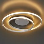 Люстра подвесная светодиодная Вавилон КС00010 8 м² регулируемый белый свет цвет белый